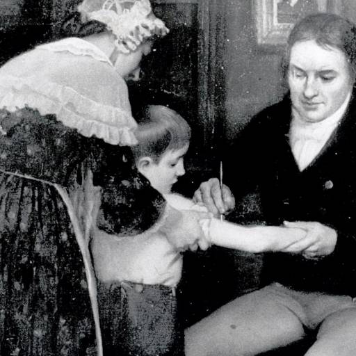 Edward Jenner realizou as primeiras inoculações com a vacina contra a varíola