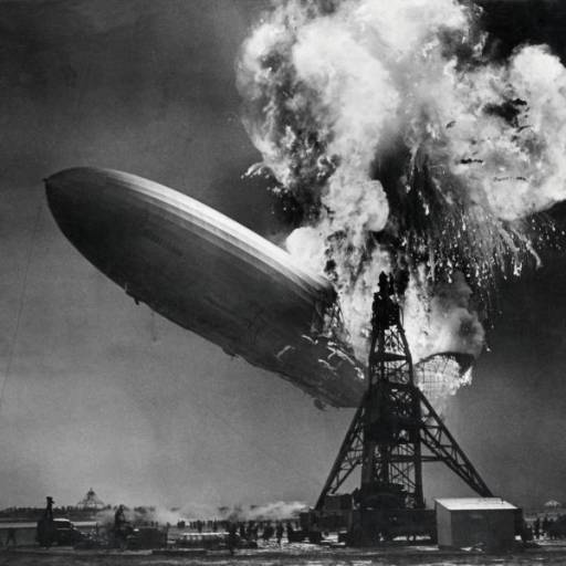 Ocorreu o desastre do Hindenburg