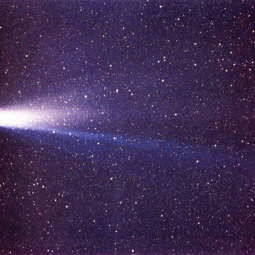 O cometa Halley passou pela Terra