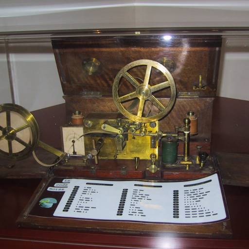 Samuel Morse emitiu a primeira mensagem telegráfica