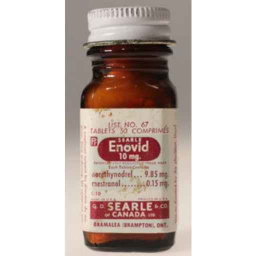 A farmacêutica G.D. Searle Drug lançou a pílula anti-concepcional