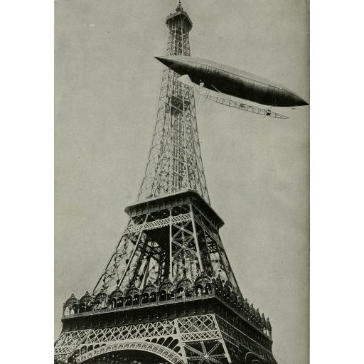 Alberto Santos Dumont, deu a volta à torre Eiffel com o seu balão Santos Dumont nº 6