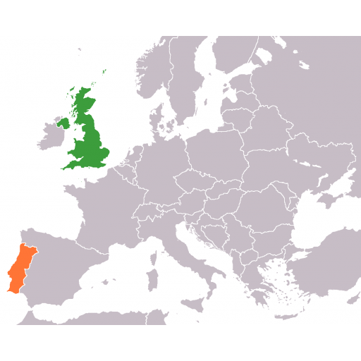 Portugal assinou com a Inglaterra a Aliança Luso-Britânica