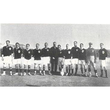 Primeiro jogo oficial da Selecção Portuguesa de Futebol